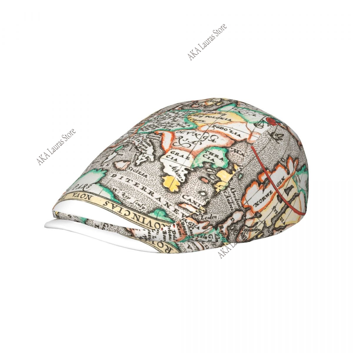Newsboy Cap Ivy - Gazeteci Şapkası Peaky Sekizgen Şapka Vintage