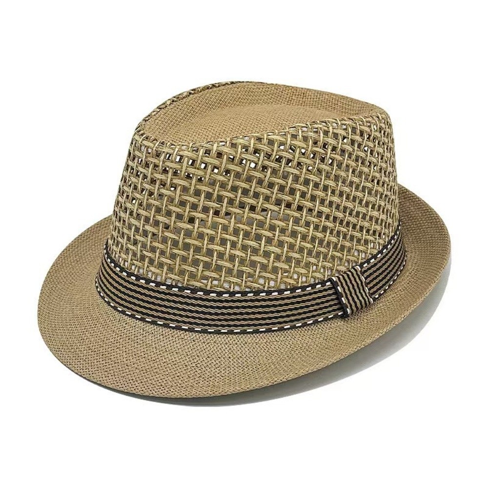 Bucket Hat Cotton - Kısa Kenarlı Erkek Panama Şapkası Nefes