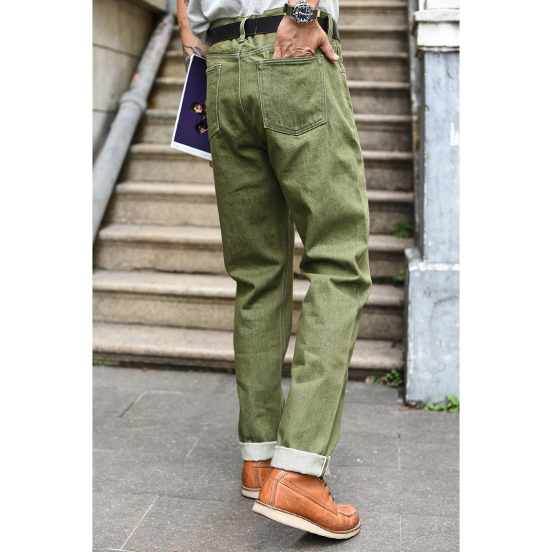 Levis Jeans 501 - Saucezhan Erkek Kot Pantolon Vulkanize Zeytin