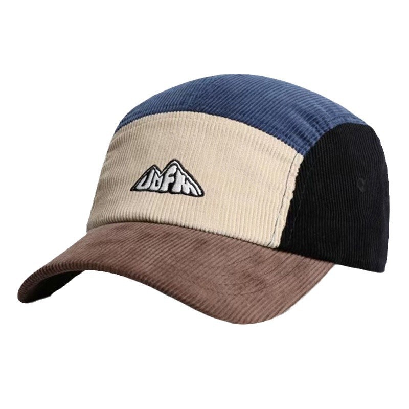 Corduroy Cap 5 Panel - Erkek Kadın Siperlikli Şapka 5 Panel
