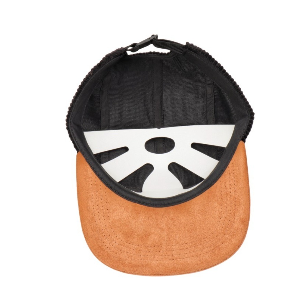 Corduroy Cap 5 Panel - Günlük Kullanıma Uygun Retro Düz Kenarlı