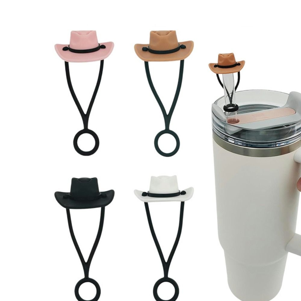 Cowboy Hat Straw - 1/4 adet hava geçirmez silikon kovboy