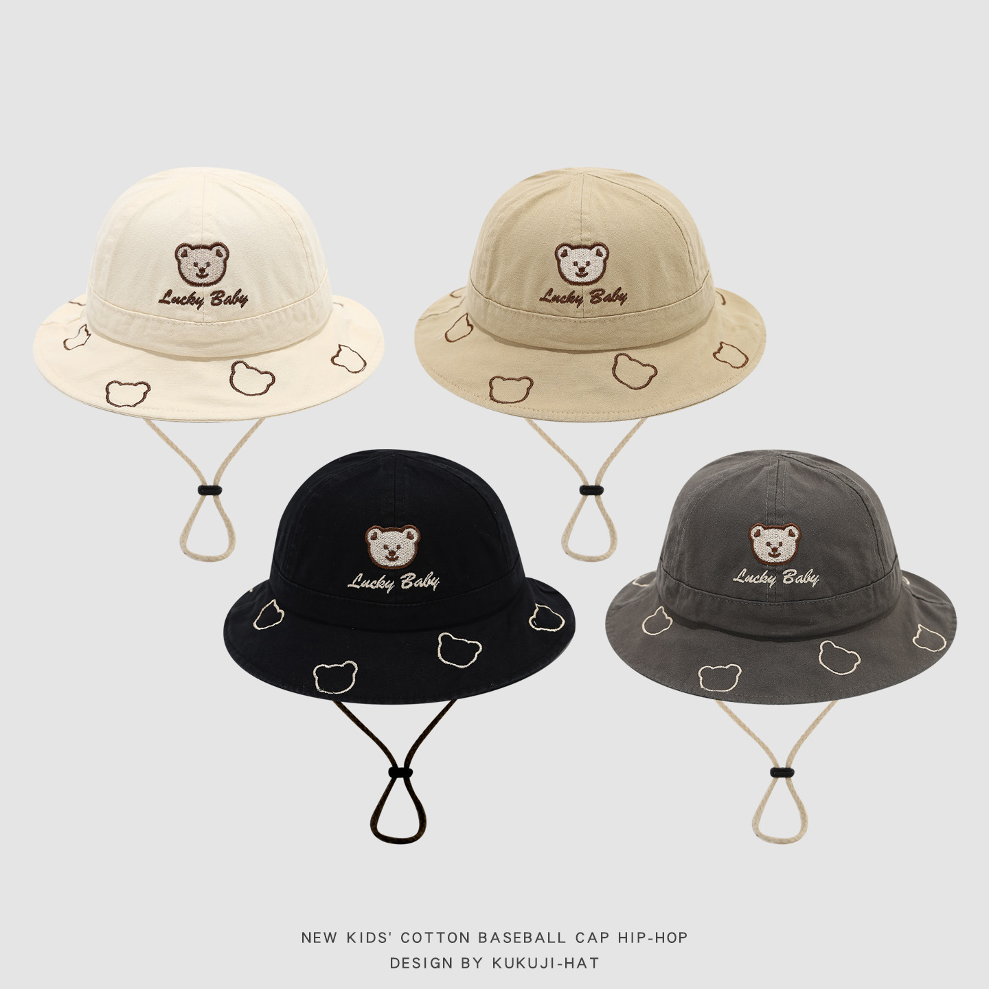 2026 Sevimli Karikatür Ayı Beb - Bucket Hat Cotton incelemesi ve fiyatı