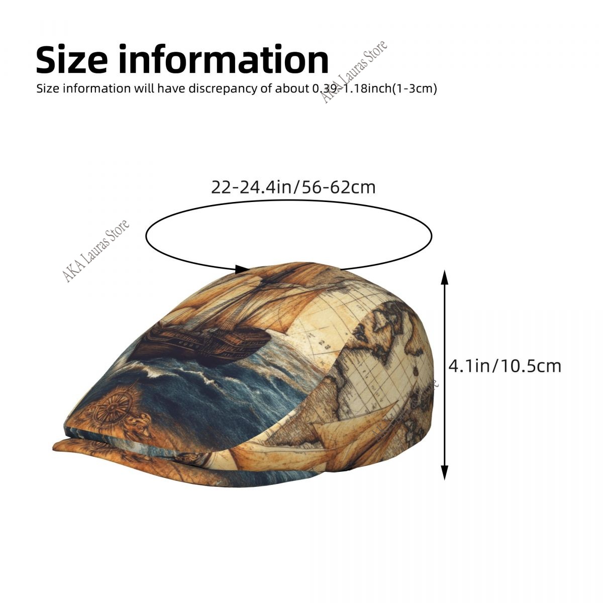 Gazeteci Şapkası Vintage Dünya - Newsboy Cap Ivy incelemesi ve fiyatı