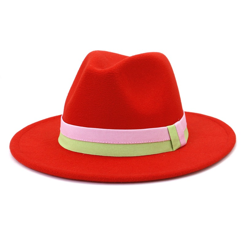 Unisex Sonbahar Kış Yeni Geniş - Fedora Hat Wool incelemesi ve fiyatı