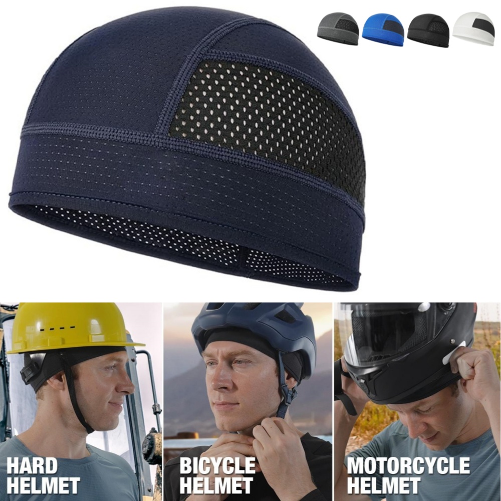 Yaz Örgü Ince Delikler Bere Ka - Skull Cap Helmet Liner incelemesi ve fiyatı