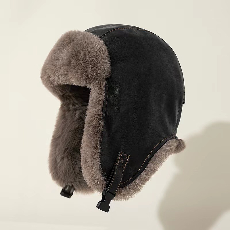 1 adet Erkek Kışlık Retro Deri - Trapper Hat Ear Flap incelemesi ve fiyatı