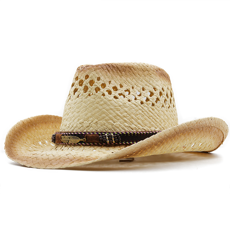 Panama yumuşak el yapımı kovbo - Cowboy Hat Straw incelemesi ve fiyatı