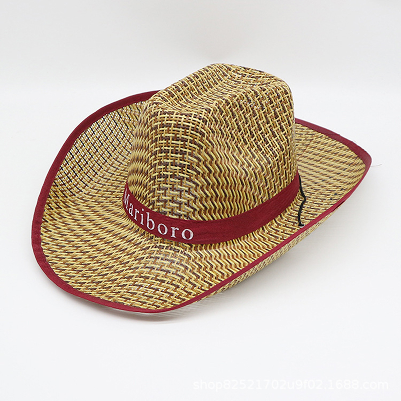 Erkekler Retro Batı Kovboy Yaz - Cowboy Hat Straw incelemesi ve fiyatı