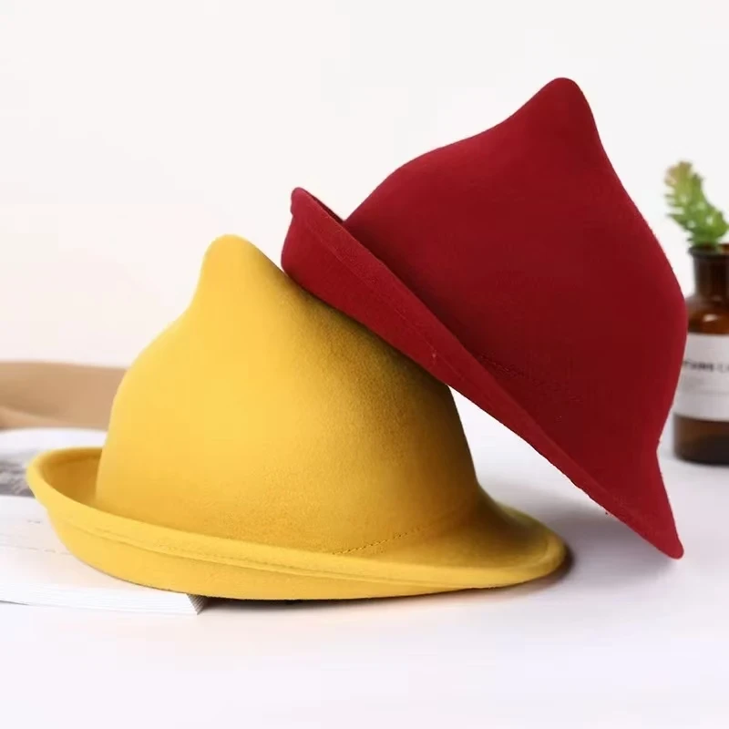 Moda Cadı % 100% Yün Sivri cad - Fedora Hat Wool incelemesi ve fiyatı