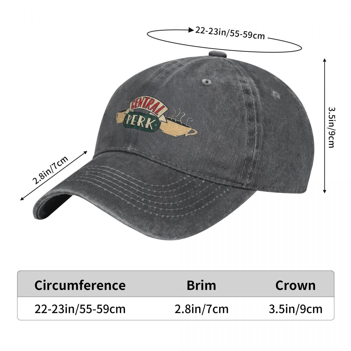 Yıkanmış erkek beyzbol şapkası - Golf Cap Dad incelemesi ve fiyatı