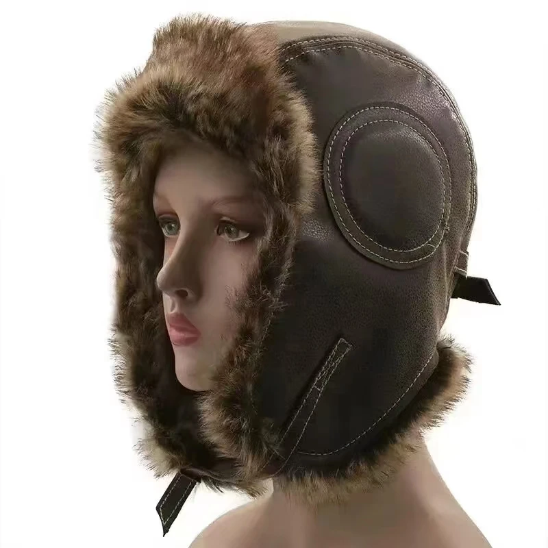 Deri Kışlık Bere Kulaklıklı Rü - Trapper Hat Ear Flap incelemesi ve fiyatı