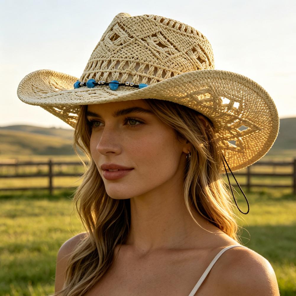 Geniş Kenarlı Kovboy Şapkası R - Cowboy Hat Straw incelemesi ve fiyatı