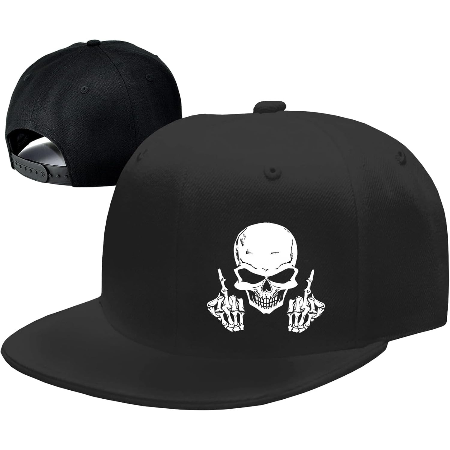 Erkekler için Kafatası Orta Pa - Snapback Hat Flat incelemesi ve fiyatı