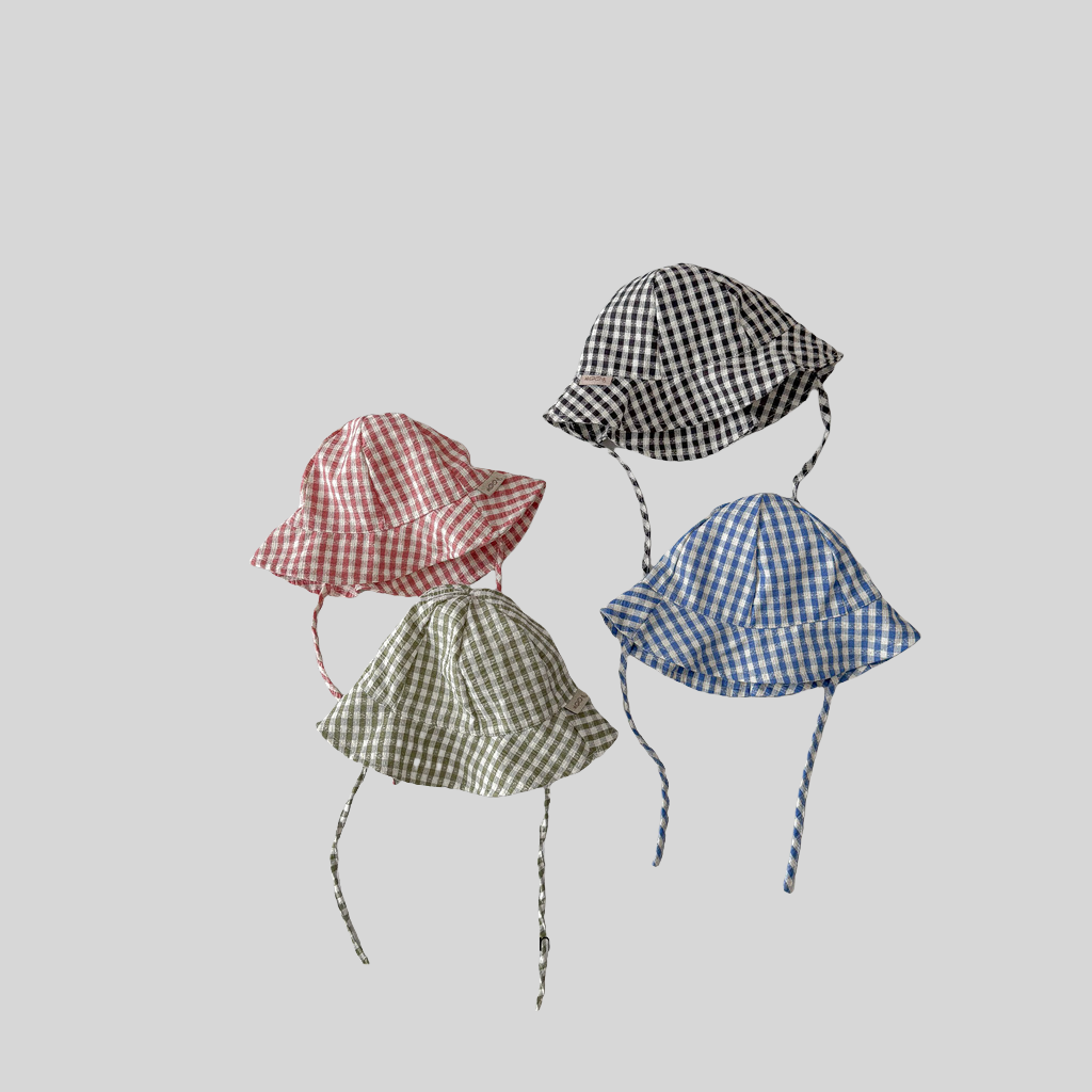 Ins Stil Ekose Bebek Kova Şapk - Bucket Hat Cotton incelemesi ve fiyatı