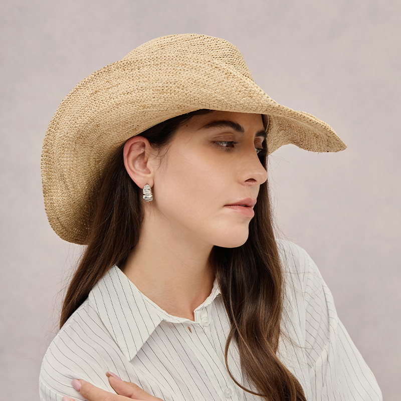 Premium Rafya Hasır Şapka Lüks - Cowboy Hat Straw incelemesi ve fiyatı